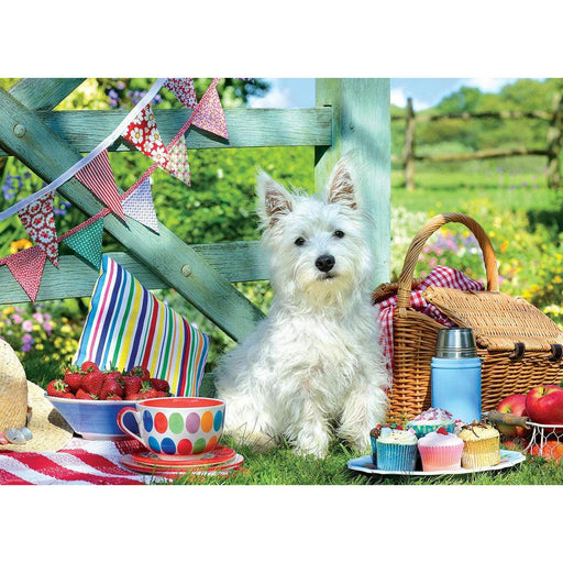 Westie Dog Picnic 500 Piece Jigsaw Puzzle Eurographics - for just $17.99! 