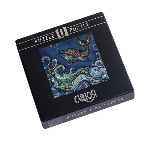 Whale 72 Piece Pocket Jigsaw Puzzle Curiosi - for just $9.99! 