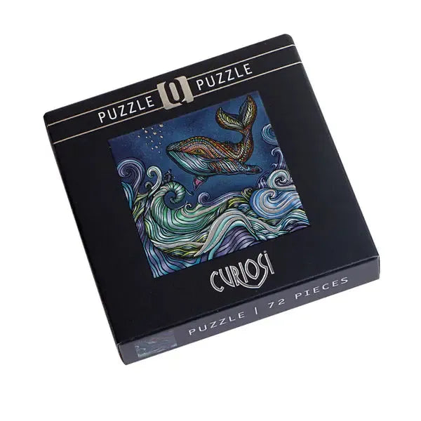 Whale 72 Piece Pocket Jigsaw Puzzle Curiosi - for just $9.99! 