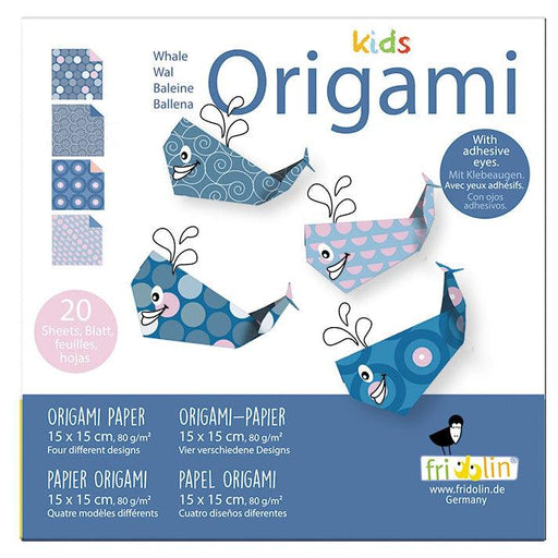 Whale Kids Origami Kit Fridolin - for just $5.99! 