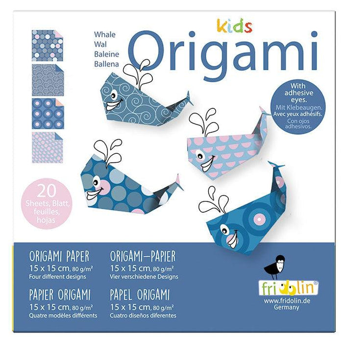 Whale Kids Origami Kit Fridolin - for just $5.99! 