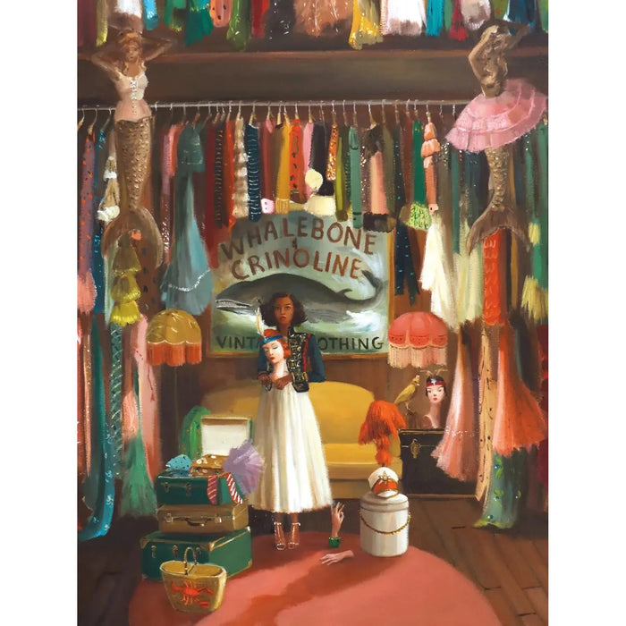 Whalebone & Crinoline by Janet Hill 1000 Piece Jigsaw Puzzle NYPC - for just $28.99! 
