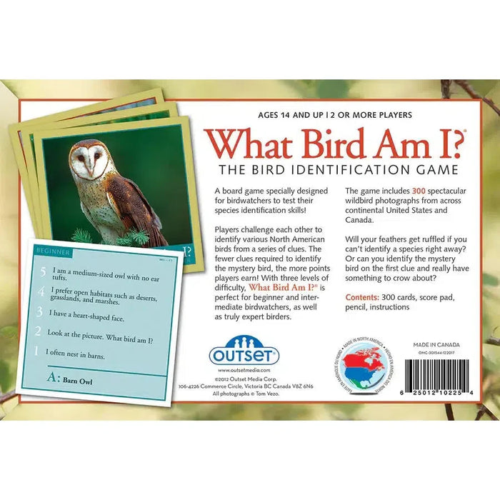 What Bird Am I? Trivia Card Game Outset - for just $34.99! 