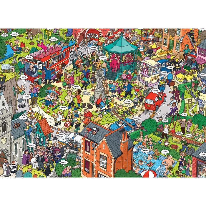 What Could Go Wrong? 500 Piece Jigsaw Puzzle Eurographics - for just $17.99! 