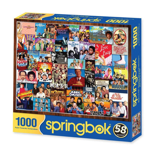 What's On TV? 1000 Piece Jigsaw Puzzle Springbok - for just $19.99! 