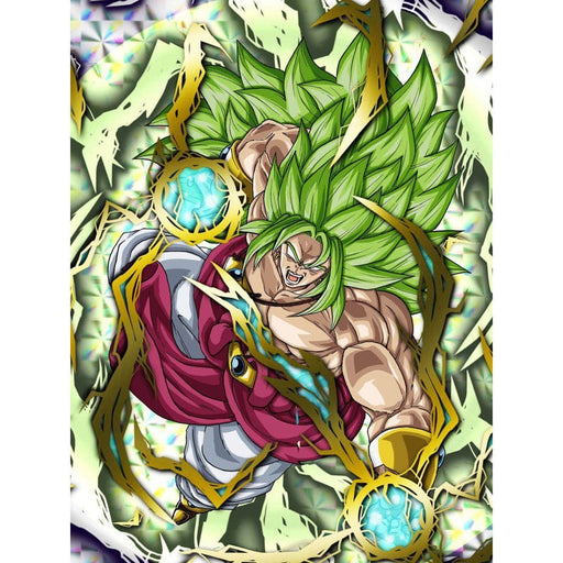 Dragon Ball Z Broly Wallscroll - Premium Figures - Just $19.95! Shop now at Retro Gaming of Denver