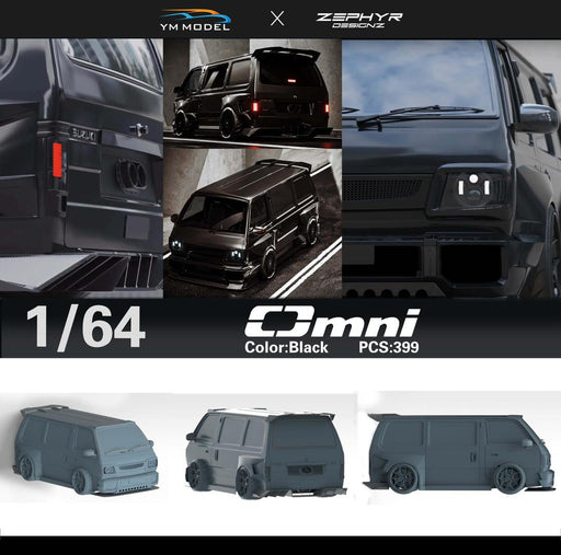 (Pre-Order) YM Model x ZEPHYR Desingz Suzuki Carry Omni Custom Limited to 399 Pcs 1:64 - Just $67.99! Shop now at Retro Gaming of Denver