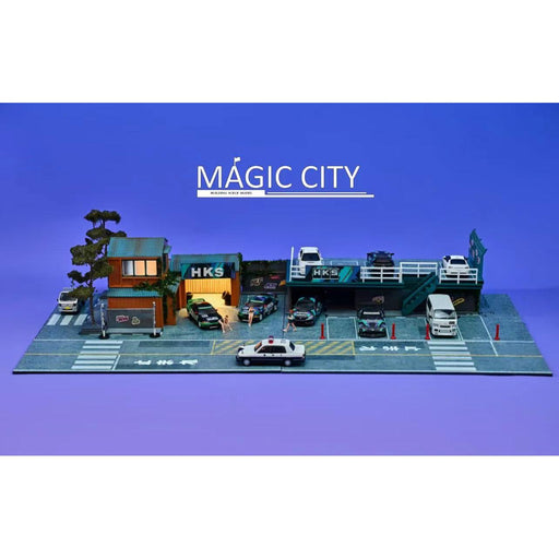 Magic City Diorama Japanese Architecture Scenes HKS 1:64 - Just $129.99! Shop now at Retro Gaming of Denver