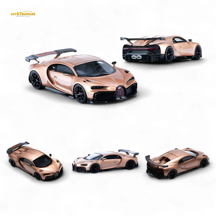 YM Model Bugatti Chiron PUR SPORT in Fantasy Rose Gold Limited to 299 Pcs 1:64 - for just $89.99! 