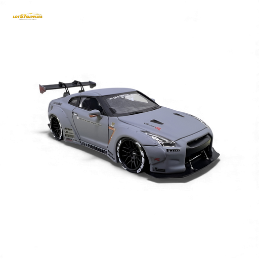 Error404 LB-Works Nissan Skyline GT-R R35 Fighter Grey Limited to 299 Pcs 1:64 - for just $79.99! 