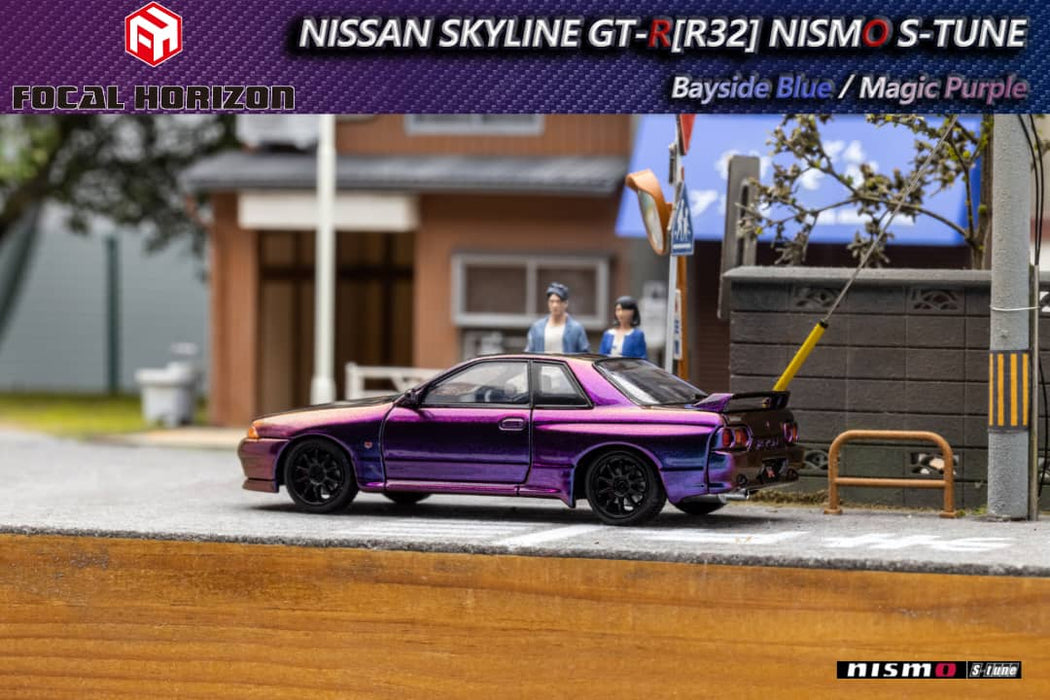 Focal Horizon Skyline R32 GT-R 3rd Gen S-Tune Magic Purple 1:64 - for just $34.99! 