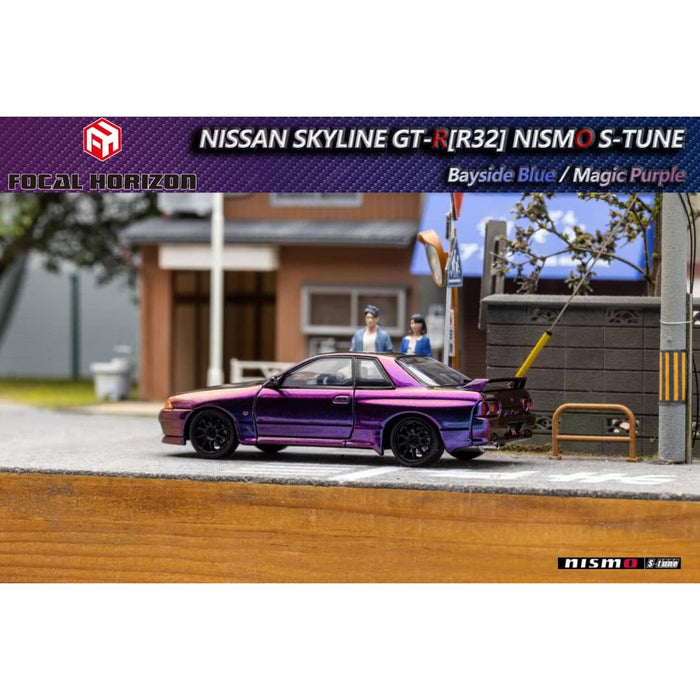 Focal Horizon Nissan Skyline R32 GT-R 3rd Gen S-Tune Magic Purple 1:64 - Just $34.99! Shop now at Retro Gaming of Denver