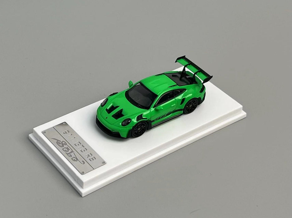 SOLO Porsche 911 992 GT3 RS Lizard Green 1:64 - for just $34.99! 