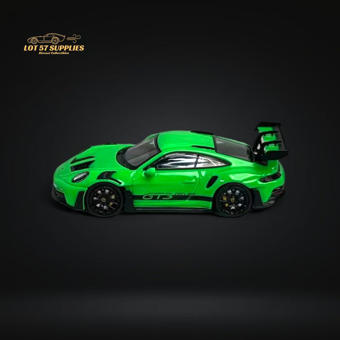 SOLO Porsche 911 992 GT3 RS Lizard Green 1:64 - for just $34.99! 