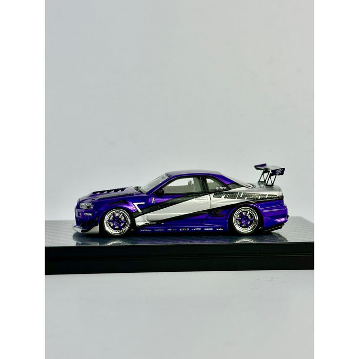 (Pre-Order) Error404 X LOT 57 Exclusive RYOHE's Skyline R34 "GIFTED" Resin 1:64 - Just $69.99! Shop now at Retro Gaming of Denver