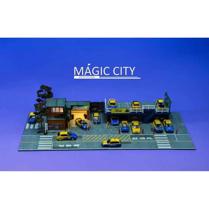 Magic City Diorama Japanese Architecture Scenes SPOON SPORTS 1:64 - Just $129.99! Shop now at Retro Gaming of Denver