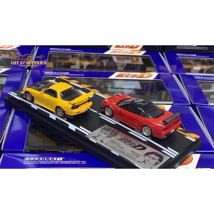 Hi-Story initial-D RX7 Yellow & NSX Red Car 2-set Diorama Vol.2 MD64203 1:64 - Just $59.99! Shop now at Retro Gaming of Denver