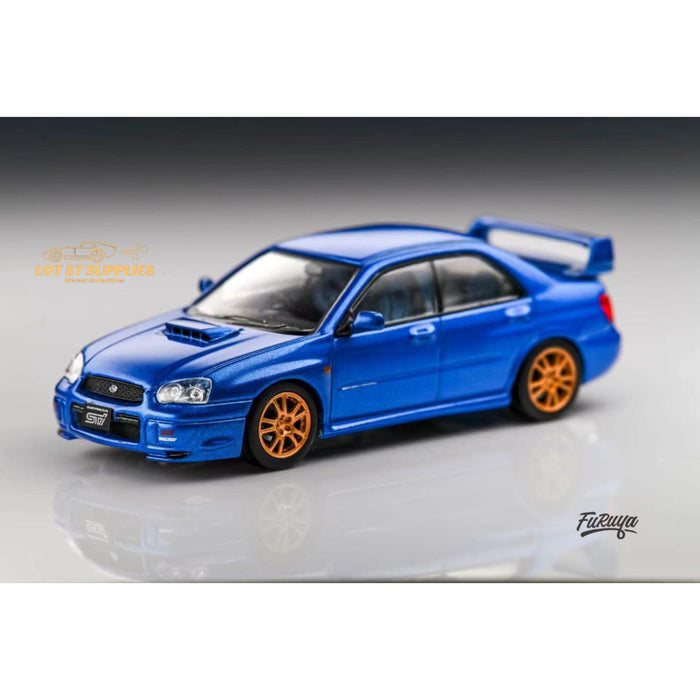(Pre-Order) Furuya Subaru Impreza WRX STI 8th Gen Blue Gold Wheels 1:64 - Just $34.99! Shop now at Retro Gaming of Denver