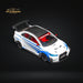 CM Model Mitsubishi Evolution X Varis White Blue Stripes 1:64 CM64-EVOX-09 - for just $31.99! 