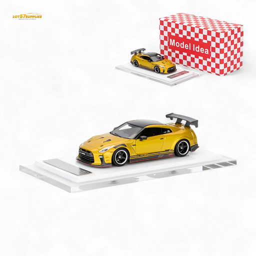 Model Idea GT-R R35 TOP SECRET Modified Version Resin 1:64 - Limited to 299pcs - for just $59.99! 