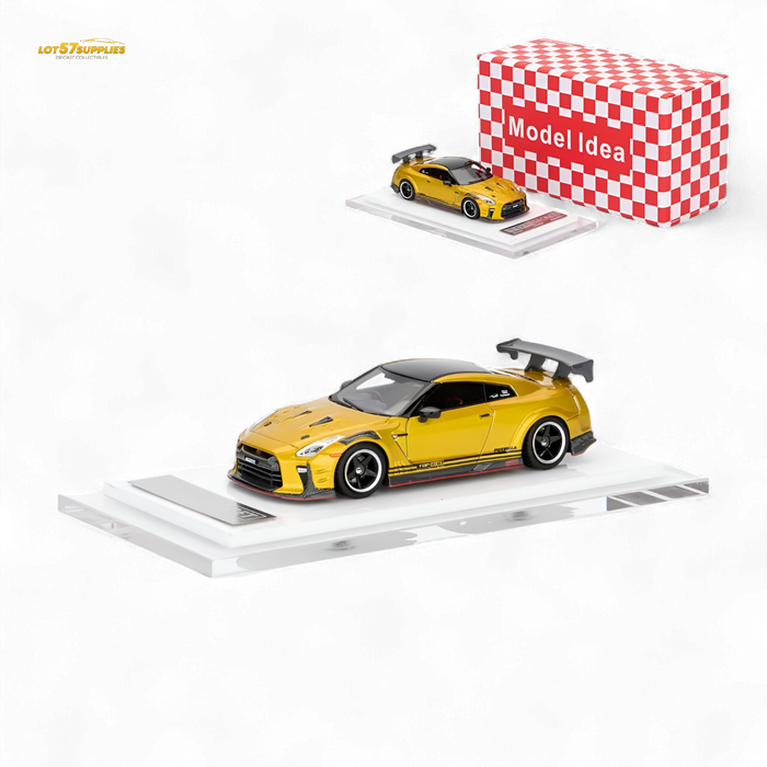Model Idea GT-R R35 TOP SECRET Modified Version Resin 1:64 - Limited to 299pcs - for just $59.99! 