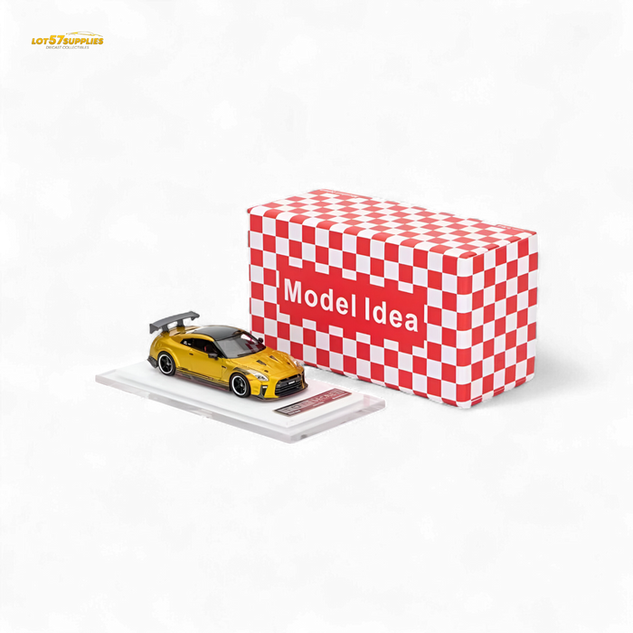 Model Idea GT-R R35 TOP SECRET Modified Version Resin 1:64 - Limited to 299pcs - for just $59.99! 