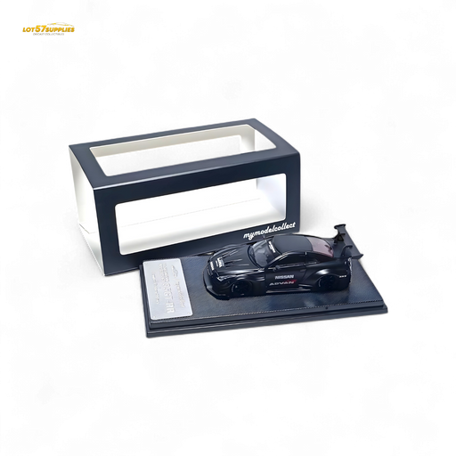 MC Skyline R35 GTR GT - Matte Black Advan Liberty Walk (LB) 1:64 - for just $36.99! 