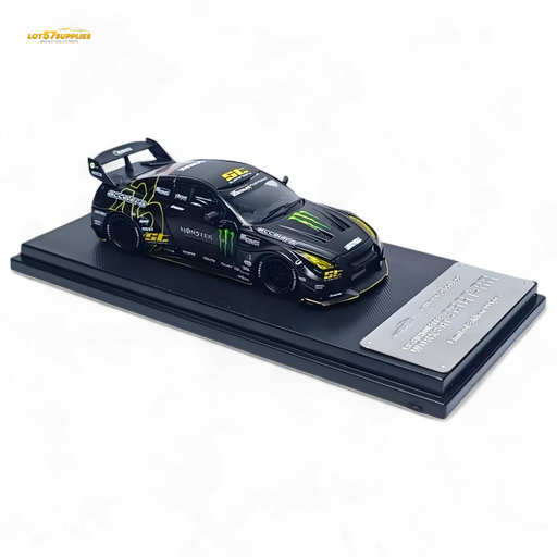 MC Skyline R35 GTR GT - Matte Black Monster 1:64 - for just $36.99! 
