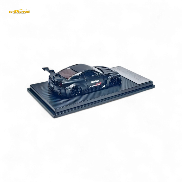 MC Skyline R35 GTR GT - Matte Black Advan Liberty Walk (LB) 1:64 - for just $36.99! 