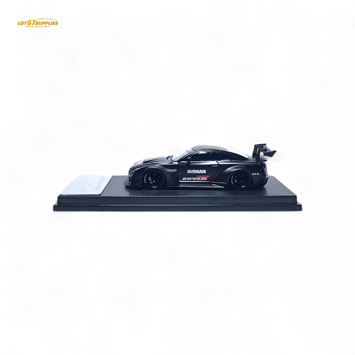 MC Skyline R35 GTR GT - Matte Black Advan Liberty Walk (LB) 1:64 - for just $36.99! 