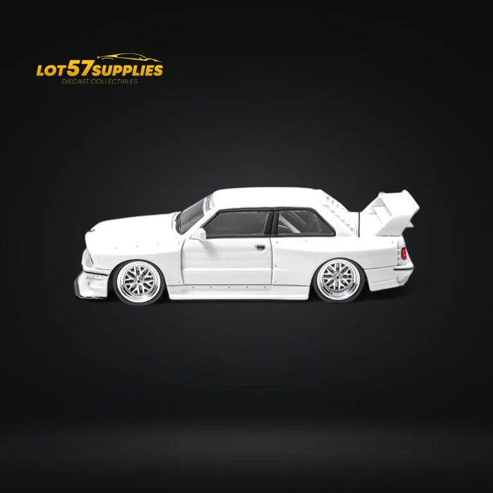 NA BMW E30 Wide-Body Resin Model White 1:64 - for just $59.99! 