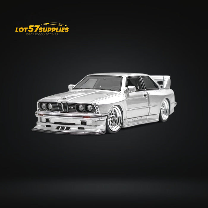 NA BMW E30 Wide-Body Silver 1:64 - for just $59.99! 