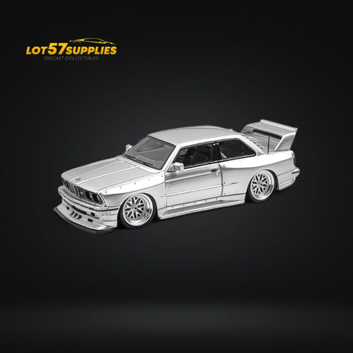 NA BMW E30 Wide-Body Resin Model Silver 1:64 - for just $59.99! 