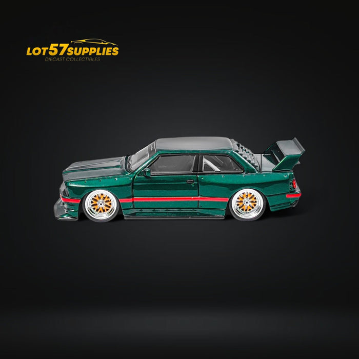 NA BMW E30 Wide-Body Resin Model Green 1:64 - for just $59.99! 