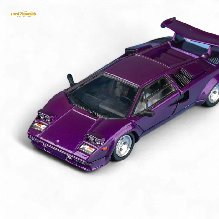 Findclassically Countach LP5000S - Metallic Purple w/ Wing 1:64 - for just $34.99! 