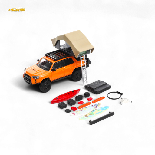 GCD Toyota Super Overlord Light Modified Version 4 Runner - Orange 1:64 - for just $44.99! 