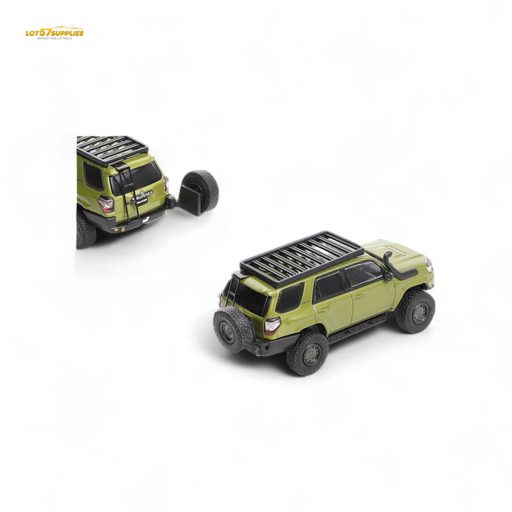 GCD Toyota Super Overlord Light Modified Version 4 Runner - Olive Green 1:64 - for just $44.99! 