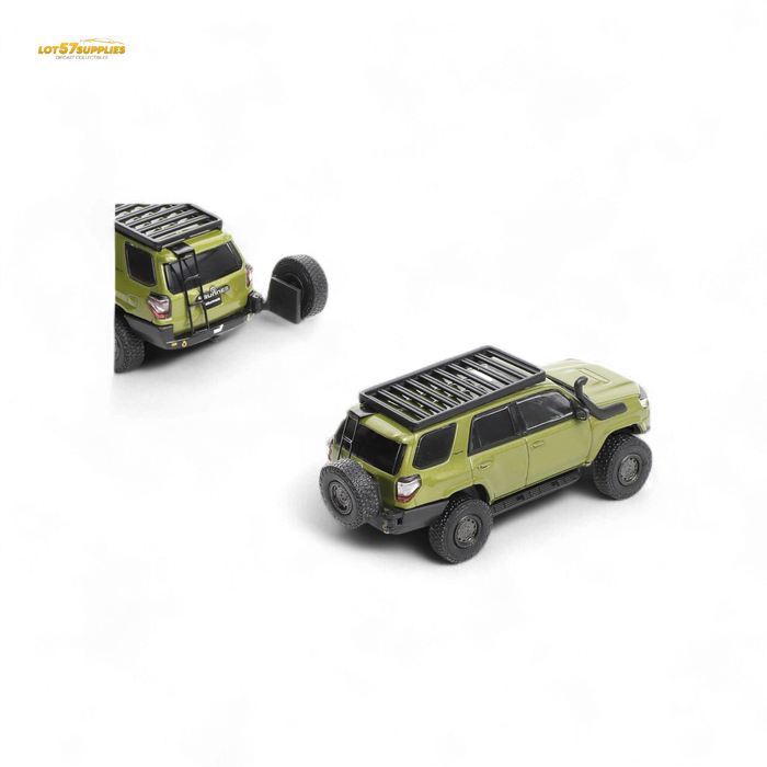 GCD Toyota 4 Runner Light Modified Version Olive Green 1:64 - for just $44.99! 