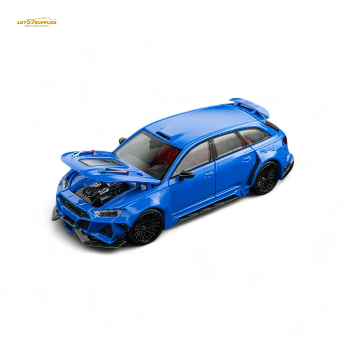 (Pre-Order) DCM Modified Audi RS6 Wagon Blue 1:64 - for just $39.99! 