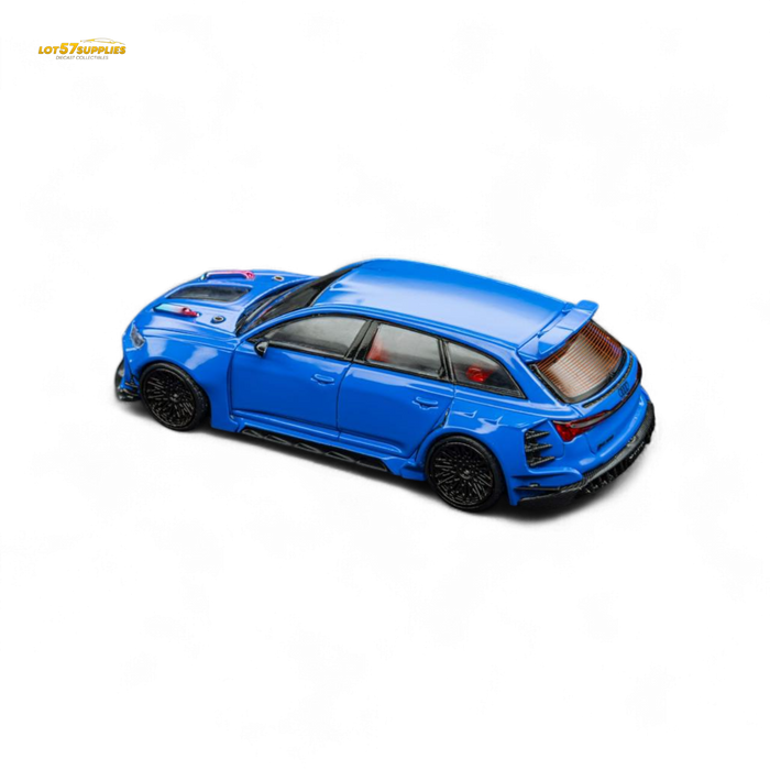 (Pre-Order) DCM Modified Audi RS6 Wagon Blue 1:64 - for just $39.99! 
