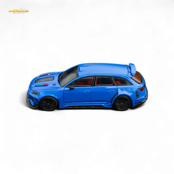 (Pre-Order) DCM Modified Audi RS6 Wagon Blue 1:64 - for just $39.99! 