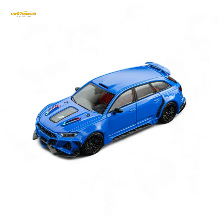 (Pre-Order) DCM Modified Audi RS6 Wagon Blue 1:64 - for just $39.99! 