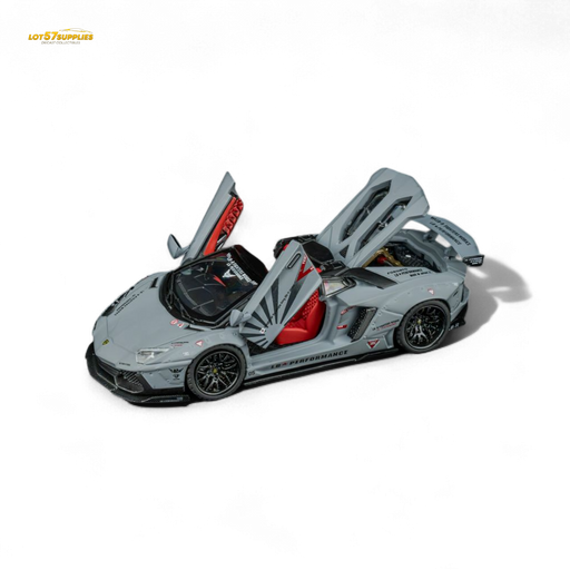 TPC Rhino Model RM 1/64 Lamborghini LP720-4 Roadster Wide-Body Modified - Combat Gray 1/64 - for just $44.99! 