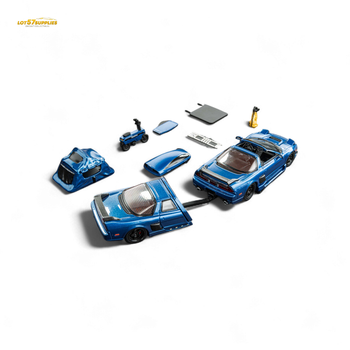 Findclassically NSX TRA Transparent Blue Full Set 1:64 - for just $49.99! 
