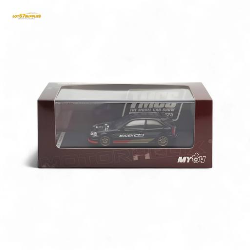 Motorhelix Honda Civic EK9 MUGEN Malaysia Limited Edition - Black 1:64 - for just $42.99! 