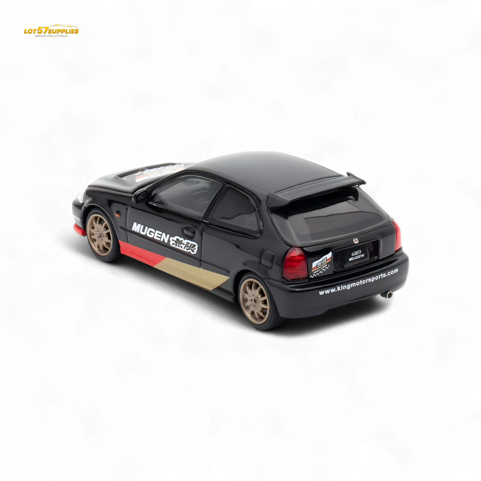 Motorhelix Honda Civic EK9 MUGEN Malaysia Limited Edition - Black 1:64 - for just $42.99! 