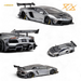 (Pre-Order) 404ERROR Lamborghini Aventador 2.0 Silver 1:64 - for just $89.99! 