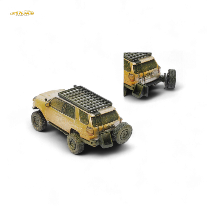 GCD Toyota Speed Master Silver Muddy 4 RUNNER – Silver Muddy 1:64 - for just $46.99! 