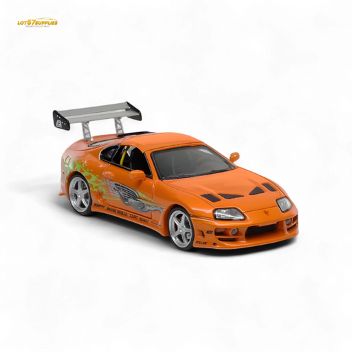 Fast Speed Supra Targa 4th Generation Bomex Version - FNF Orange Ordinary 1:64 - for just $36.99! 