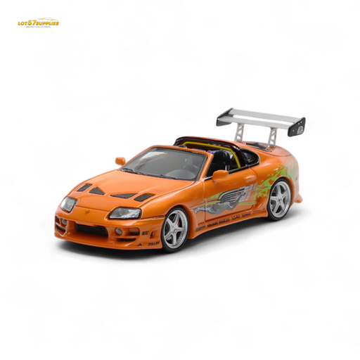 Fast Speed Supra Targa 4th Generation Bomex Version - FNF Orange Ordinary 1:64 - for just $36.99! 
